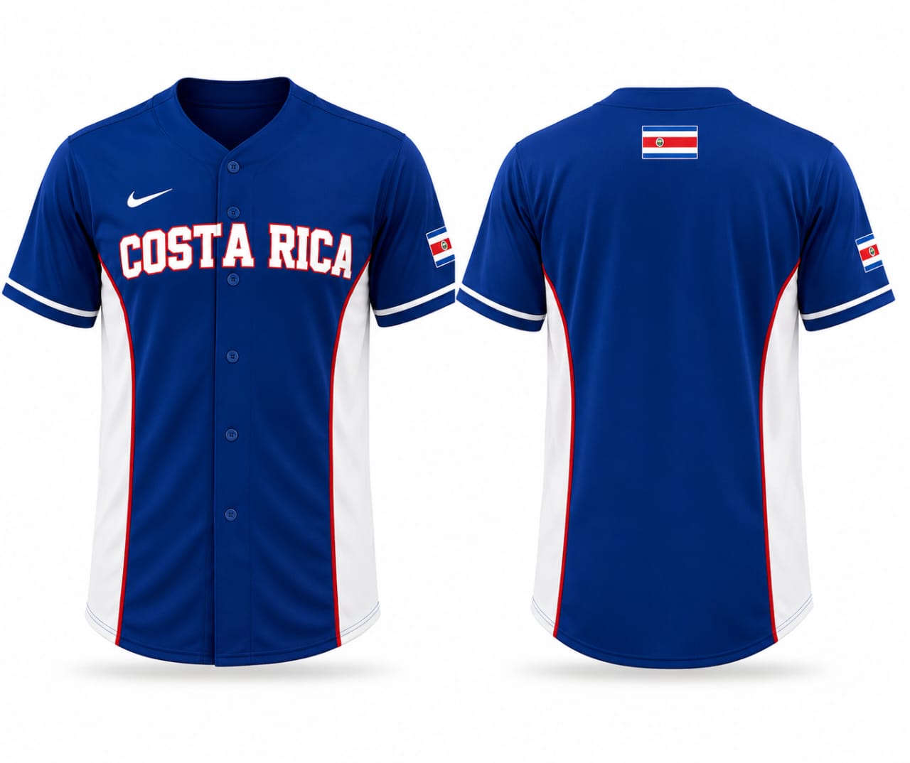 Jersey deportivo personalizado azul